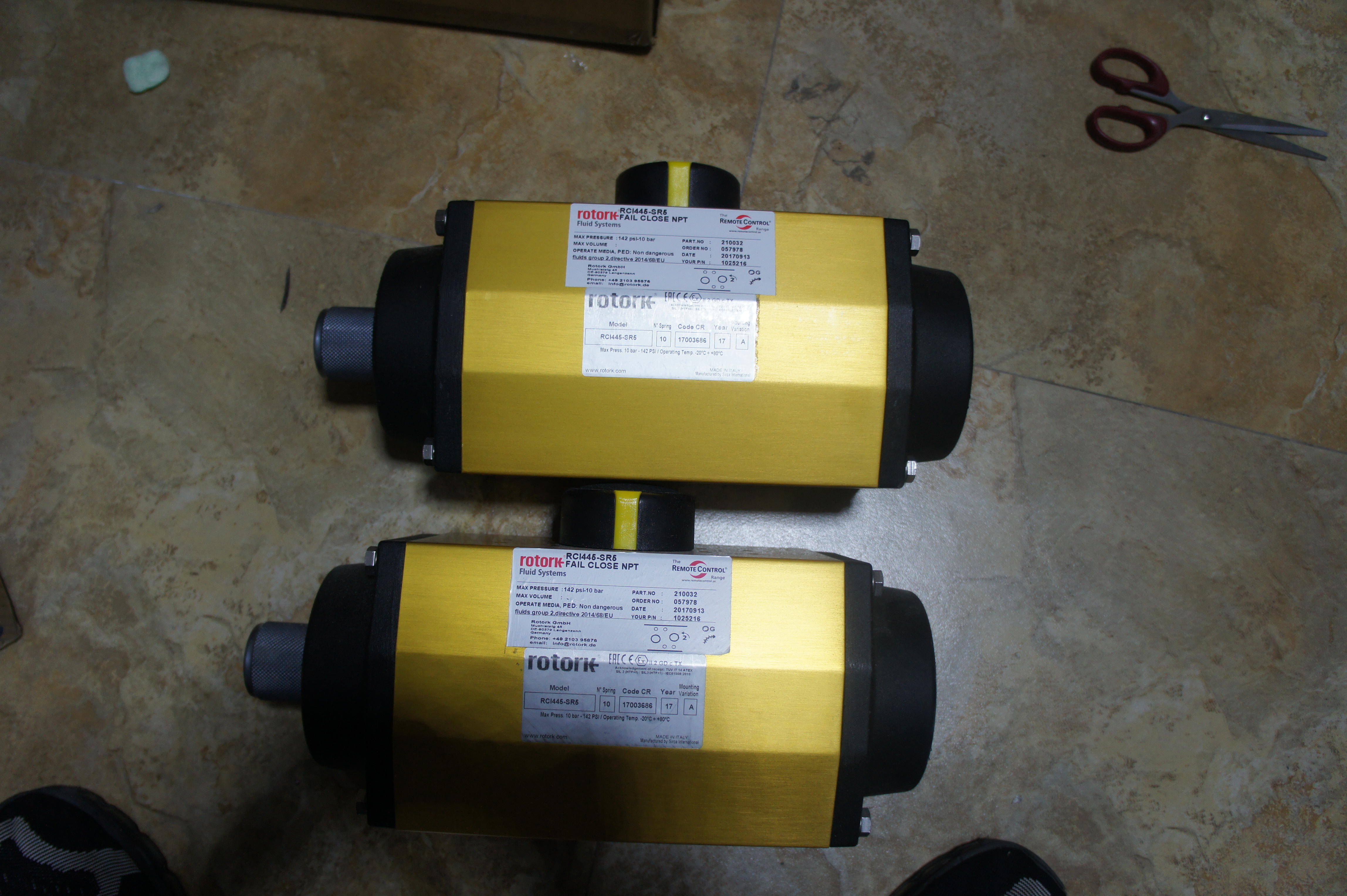 remote control氣動執(zhí)行機構(gòu)